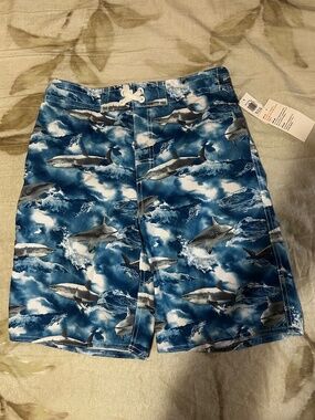 NWT Boys Swim Trunks Size 14